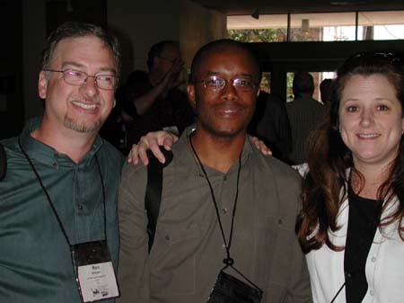 Ron Wincek, Brian Celestine, and Martha Corbin