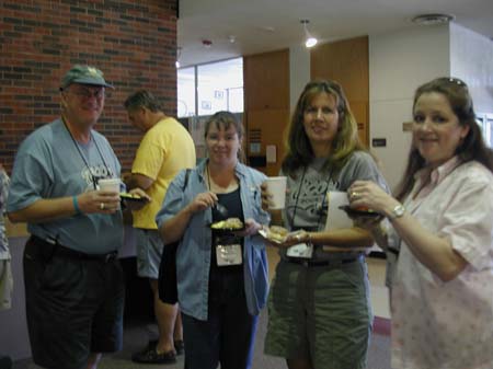 Bill Hurley, Brenda Hitchcock, Theresa Blomgren, and Martha Moore