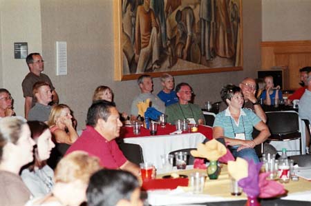 Enjoying the entertainment. Photo courtesy of Steve Stacy